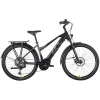E-Bike HUSQVARNA E-BICYCLES "E-Trekkingbike Pather 2 Damen" E-Bikes Gr. 45 cm, 27,5 Zoll (69,85 cm), schwarz (black, grey matt) E-Bikes Abnehmen mit einem Handgriff, Pedelec