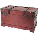 HMF 6400-150 Schatztruhe mit Schloss, 50 x 25 x 28 cm