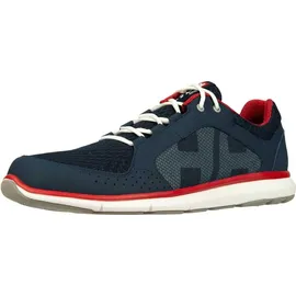 HELLY HANSEN Ahiga V4 Herren Weite E Navy/Flag Red/Off White 41