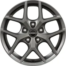 Borbet Y 7,0 x 16 5 x 114,3 ET48 Grau Matt