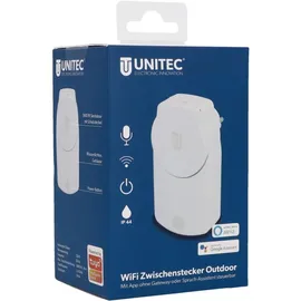 Smart-Home-Steckdose IP44 Weiß 1 St.