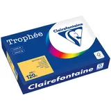 Clairefontaine Kopierpapier Trophée gold gelb DIN A4 120 g/qm 250 Blatt