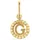 FAVS Buchstaben-Anhänger Gelbgold 88573382