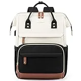 LOVEVOOK Rucksack Damen Laptop Rucksack mit Laptopfach 18 Zoll Schulrucksack Mädchen Teenager Schultasche Backpack Tagesrucksack Rucksäcke Wasserdicht für Schule Reise Uni Business