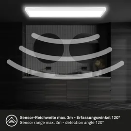 Briloner LED Panel 1 eckig 58x20x3 cm