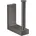 Hansgrohe AXOR UNIVERSAL Ersatzpapierrollenhalter Metall 42654340 Farbe Brushed Black Chrome