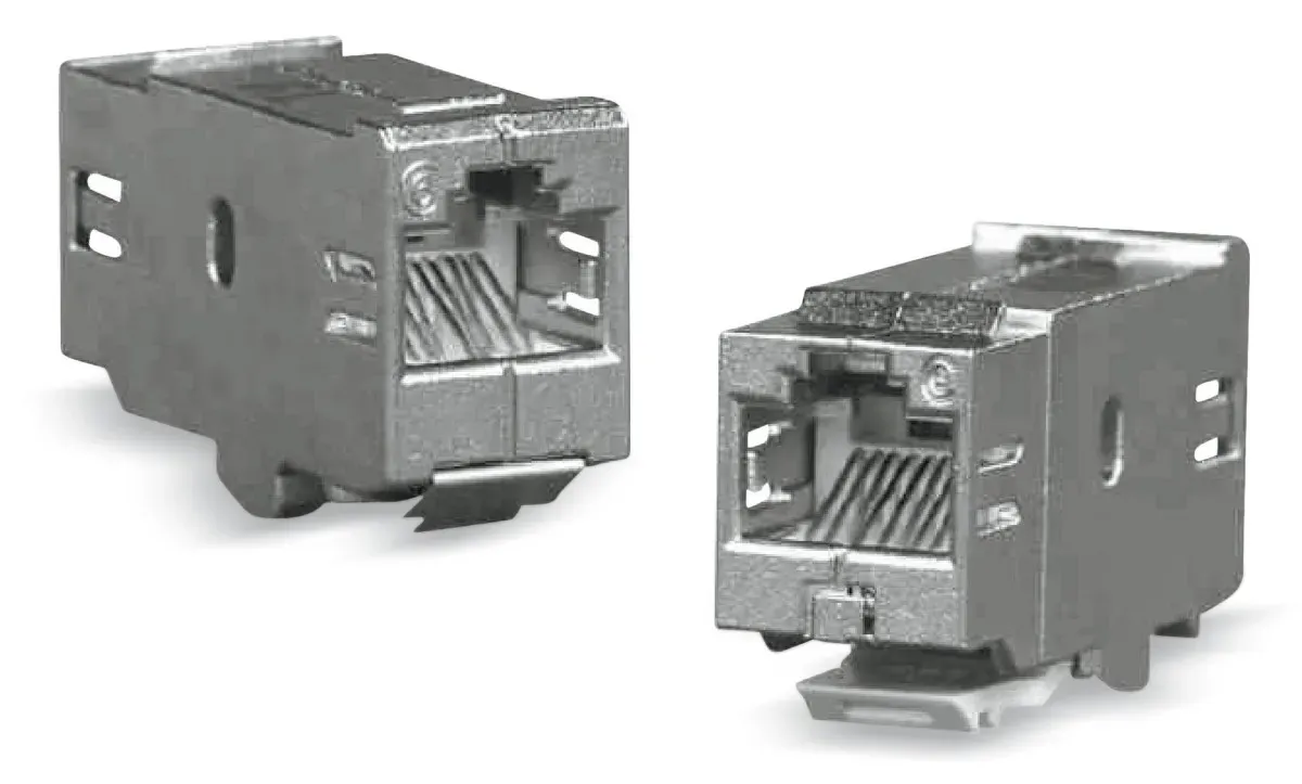 Dätwyler IT Infra RJ45-Durchführungskupplung 417446