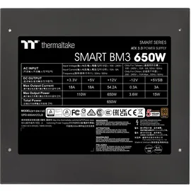 Thermaltake Smart BM3 650W ATX 3.0 (PS-SPD-0650MNFABE-3)