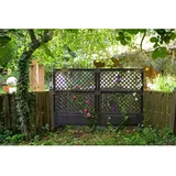 KHW Rankgitter 100 x 6 x 140 cm Anthrazit