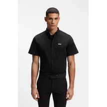 Boss Green BOSS Motion 10263169 Kurzarmhemd - Black - M