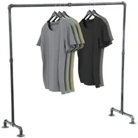CLP Kleiderständer Jersey silber