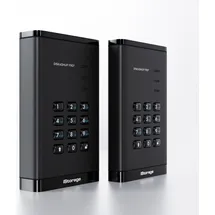 Istorage diskAshur PRO3 HDD 4 TB, Externe Festplatte, Schwarz
