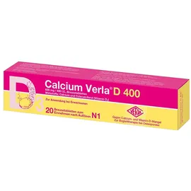 Verla-Pharm Arzneimittel GmbH & Co. KG Calcium Verla D 400 Brausetablette 20 St.