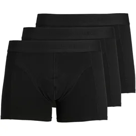 JACK & JONES JACWAISTBAND TRUNKS 3 PACK NOOS«, 3 Stk., Schwarz