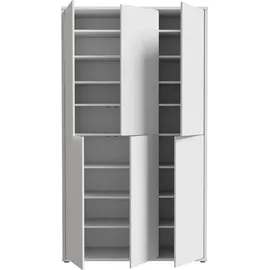 Forte Alice Springs Schuhschrank B/H/T 109,2x191,9x34,9 grau
