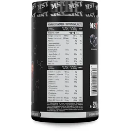 MST EAA & BCAA Blackcurant Pulver 520 g