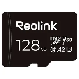 Reolink MicroSDXC Speicherkarte, Klasse 10 U3 TF Speicherkarte, kompatibel mit Reolink Überwachungskamera, 128GB