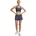 Trainingsshorts Damen 044 downpour gray/harbor blue/harbor blue XS