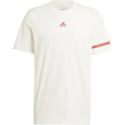 ADIDAS Herren Shirt Brand Love Collegiate Graphic, OWHITE, S