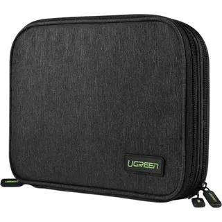 UGREEN Schutzetui für Festplatten, Smartphones, Kabel & Zubehör - grau 50147, 24,5x17,5x5 cm)