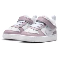 Nike Court Borough Low Kinder Weiß/Venice-Plum Fog 26