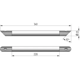 Avenarius Universal Fußstütze, 9002301010,