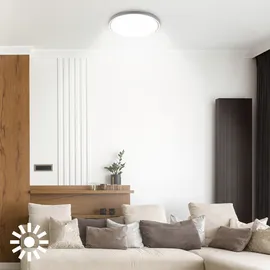 Briloner LED Deckenlampe 1 dimmbar Ø 49,5 cm anthrazit