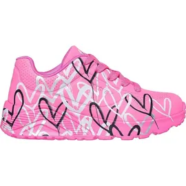 SKECHERS UNO LITE Metallic Love Kinder Rosa 28