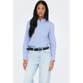 Jdy Hemdbluse JDYMIO L/S Shirt WVN NOOS Blau 38