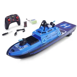 CARSON RC- Polizeiboot 2.4G 100% RTR