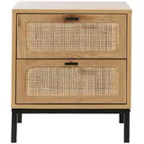 CaliCosy Nachttisch Apfelbaum, Holzwerkstoff, 29x51x45 cm, Schlafzimmer, Nachttische