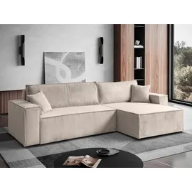 P & B Ecksofa Carlos XL ca. 143x277 cm Beige