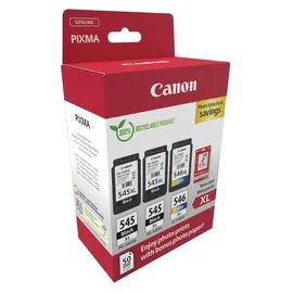 Canon PG-545XL schwarz + CL-546XL CMY 8286B015