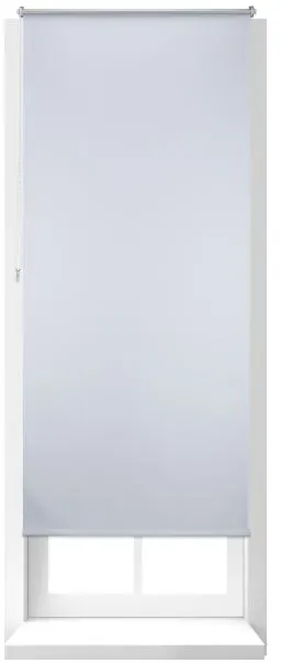 Relaxdays 3x Thermo Verdunklungsrollo 90x210 weiß Weiß,Silber