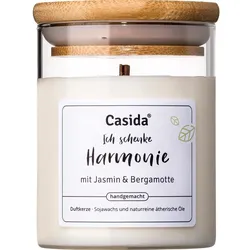 Duftkerze Harmonie Jasmin Bergamotte Sojawachs 150 G