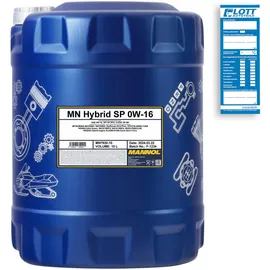 Mannol Legend Extra MN7920-10 0W-16 10 l