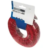 Cables Lautsprecherkabel - Rot/schwarz - 2 x 0.50 mm2 - 100 m