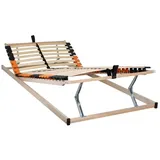 Lattenrost Madera Medifix K+F 7-Zonen-Lattenrost, Betten-ABC, Kopfteil Fertig montiert, Fußteil Fertig montiert, Optimale Anpassung an den Körper, besondere Langlebigkeit, stabil 110 cm x 220 cm x 4,5 cm