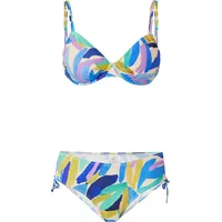 s.Oliver Bügel-Bikini Damen Blau/Grün 38 Cup E
