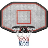 vidaXL Basketballkorb Schwarz 109x71x3 cm Polyethylen