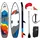 Tchibo SUP Board Glide 329 x 82 x 15 cm Grau/Mehrfarbig
