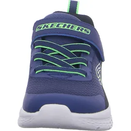SKECHERS Microspec Ii Zovrix Turnschuhe Ohne Schnürsenkel Navy / Black / Lime 29