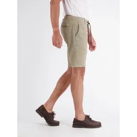Lerros Chinoshorts LERROS "Sommerliche Chino-Shorts aus reiner Baumwolle mit Tunnelzug", Herren, Gr. 32, medium kitt, 100% Baumwolle, Hosen Chinoshorts