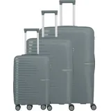 Travelite Pacific Koffer-Set 3-tlg. silber
