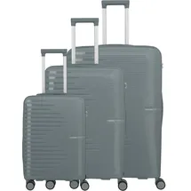 Travelite Pacific Koffer-Set 3-tlg. silber
