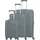 Travelite Pacific Koffer-Set 3-tlg. silber