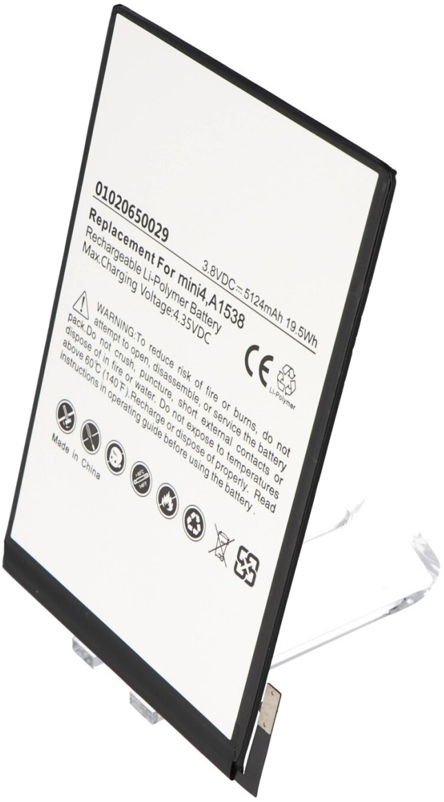 Akku passend für Apple iPad mini 4 Akku A1538, A1550, 020-00297