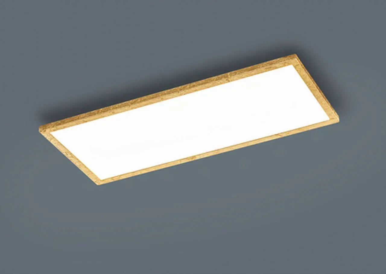 Helestra Rack LED Deckenleuchte 610 x 260mm - gold