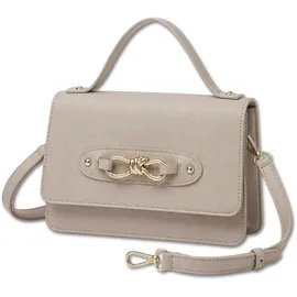 COLLEZIONE ALESSANDRO Bellezza Umhängetasche Polyurethan Beige
