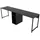 Skye Decor Skye Decor, Twin Study Desk - Anthracite, Black, Schreibtische, Anthrazit, 240 x 74 x 60 cm - Grau/Schwarz